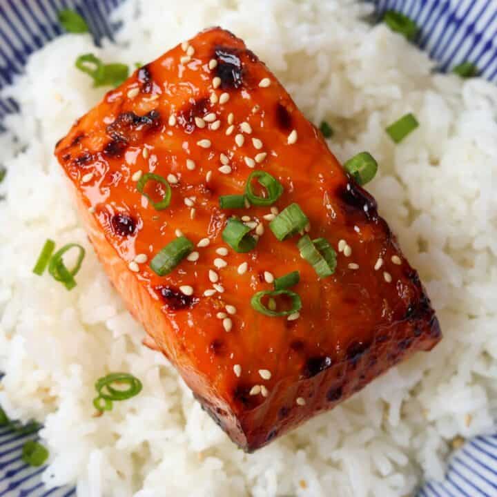Quick & Easy Air Fryer Teriyaki Salmon Christie at Home