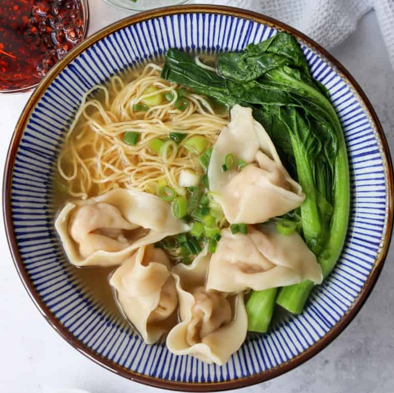 Wonton Noodle Soup - CJ Eats Recipes