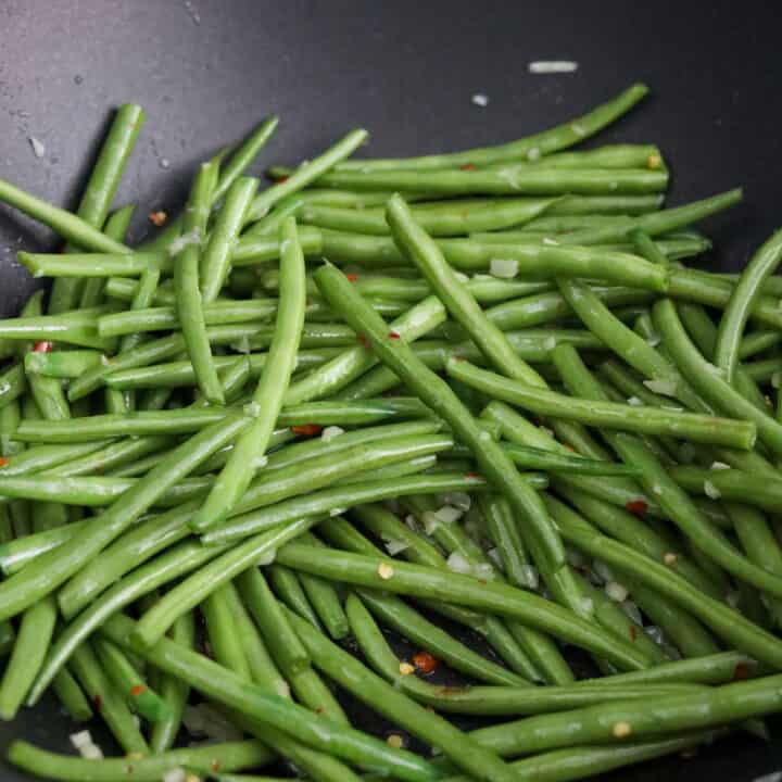 Easy 10minute Chinese Garlic Green Beans Christie at Home