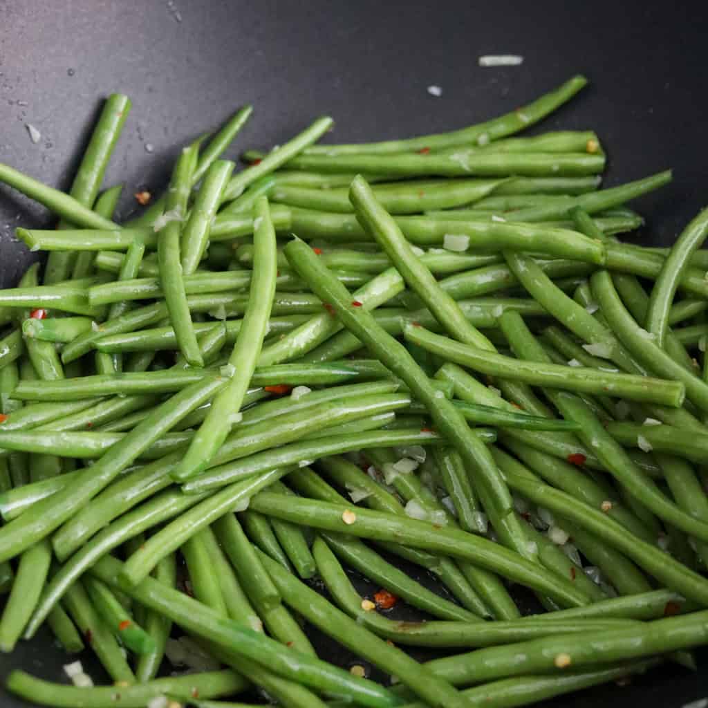 chinese garlic green beans