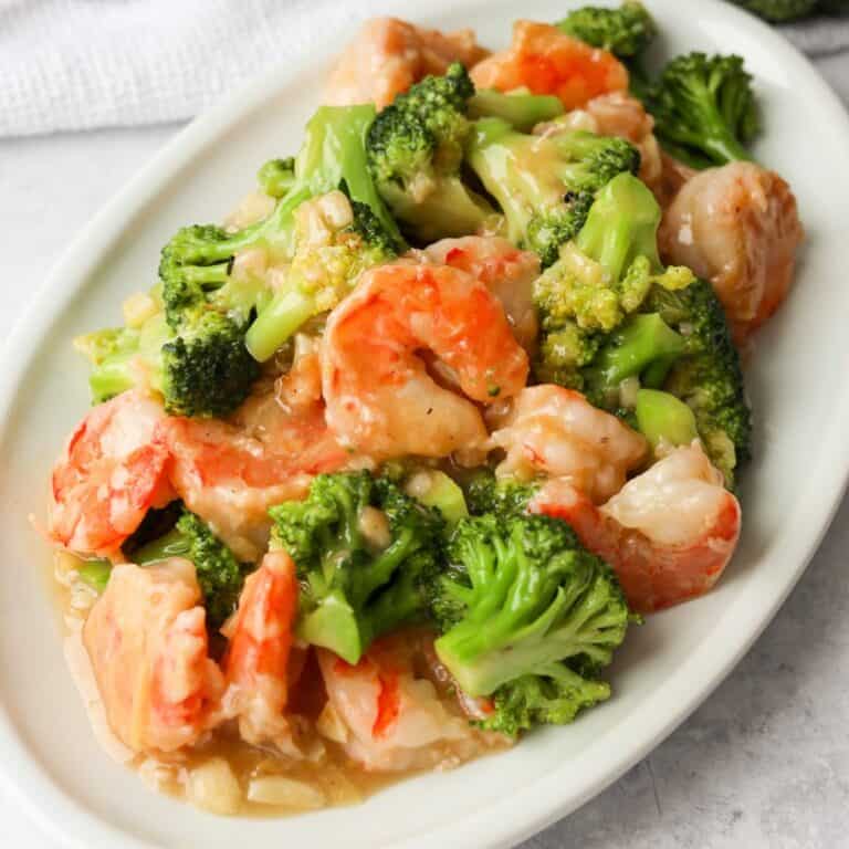 shrimp and broccoli stir fry