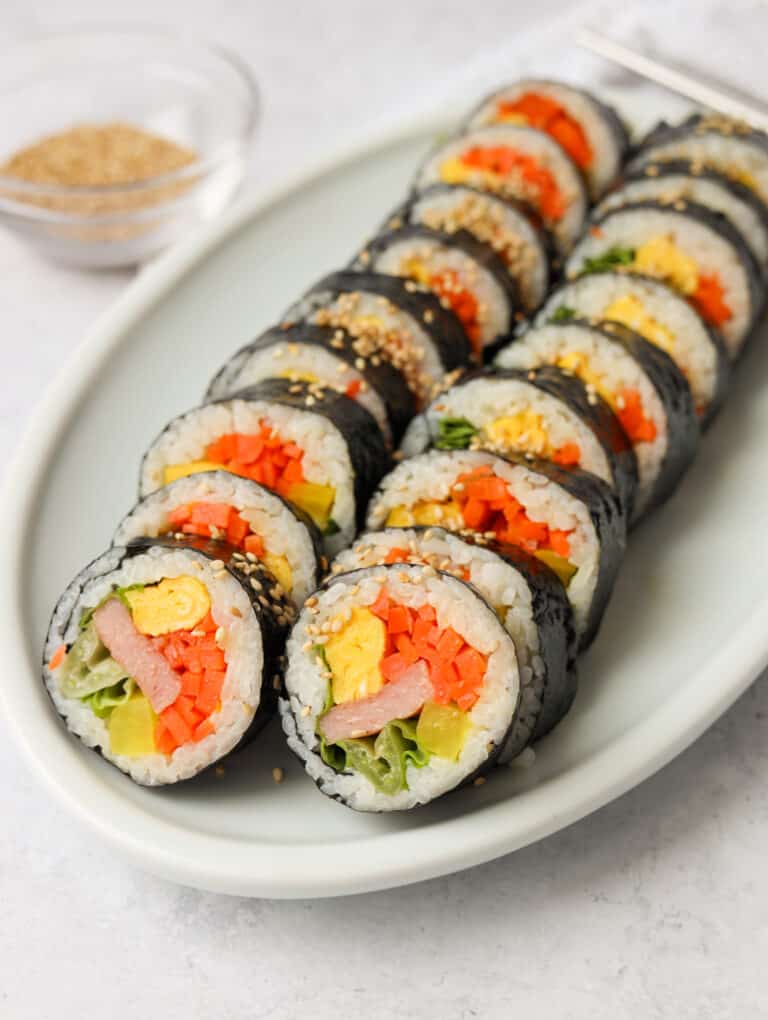 Quick & Easy Spam Kimbap Roll - Christie at Home