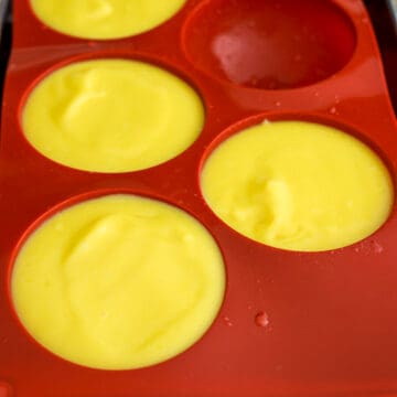transfer mango mixture to molds or small bowls