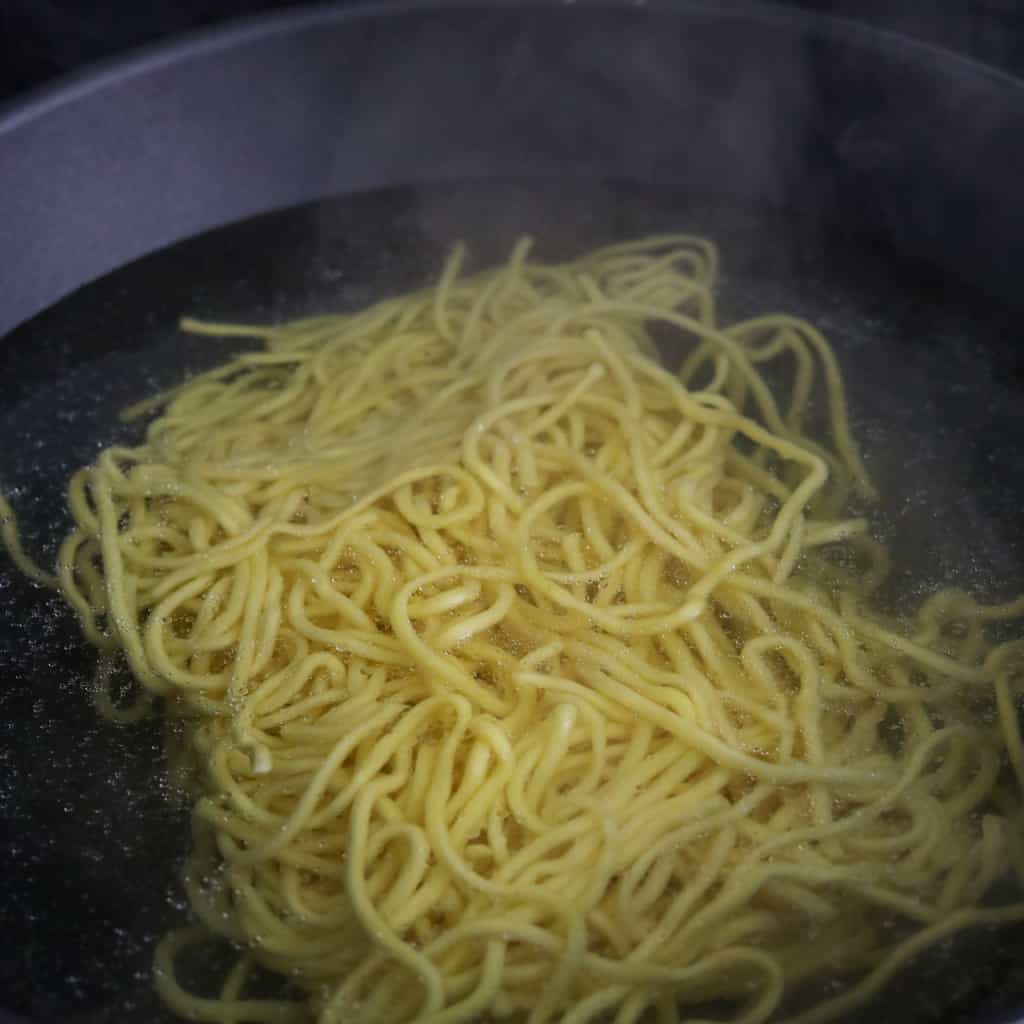 blanch noodles