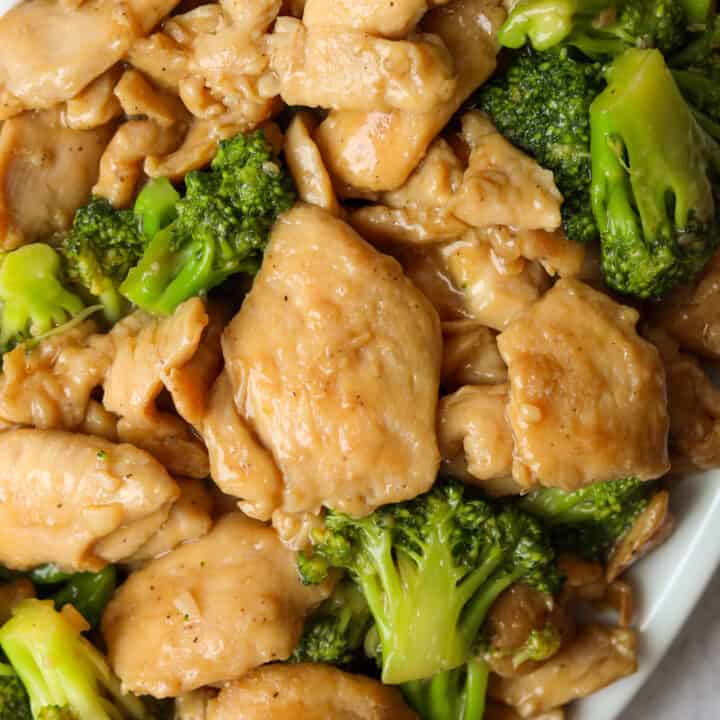 Quick & Easy Chinese Chicken and Broccoli - Christie at Home