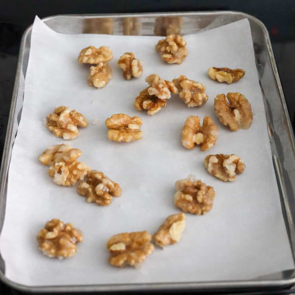 Remove Walnuts from Pan
