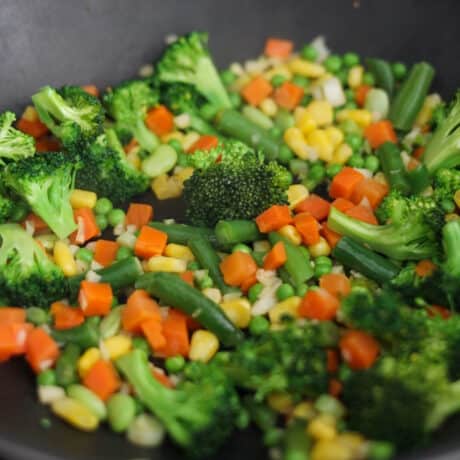 15-minute Easy Vegetable Fried Rice - Christie At Home