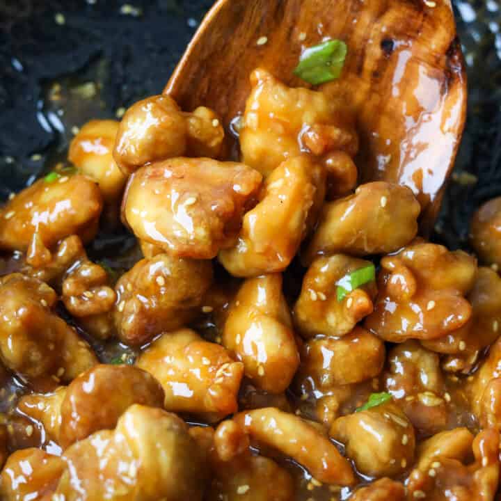 Quick & Easy Orange Chicken - Christie at Home