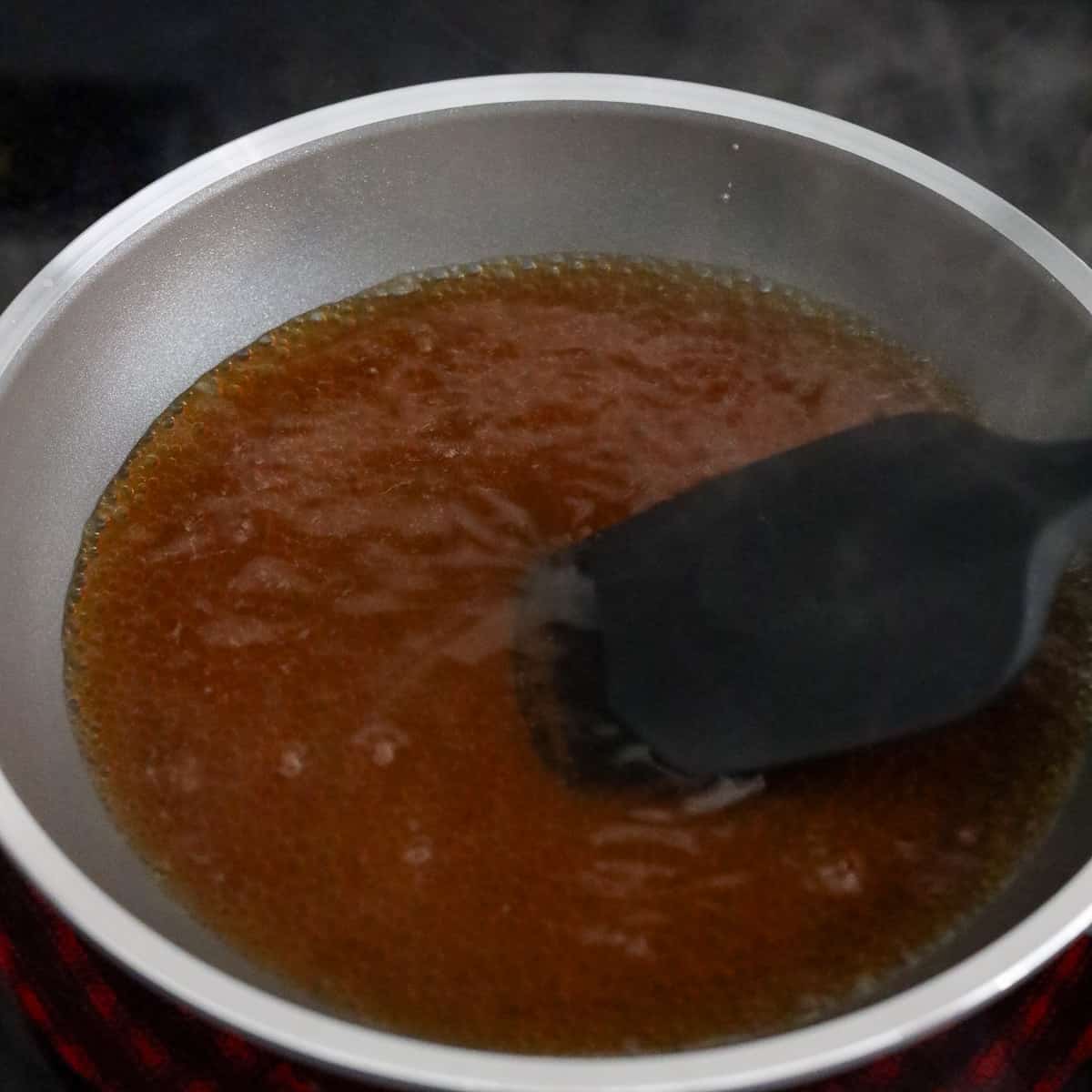 Cook Stock with Seasoning