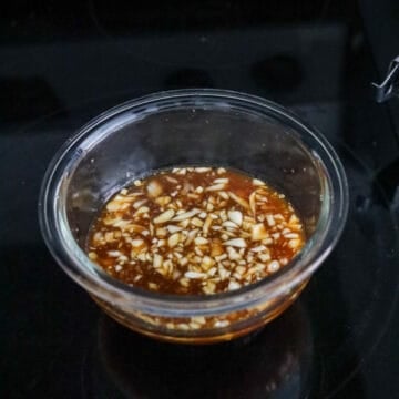 In a small bowl, combine teriyaki sauce ingredients as listed and mix well until the honey fully dissolves.