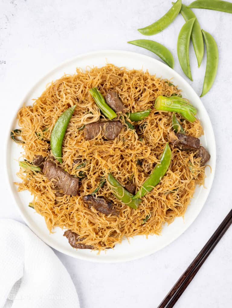 Quick & Easy Beef Noodle Stir-Fry - Christie at Home