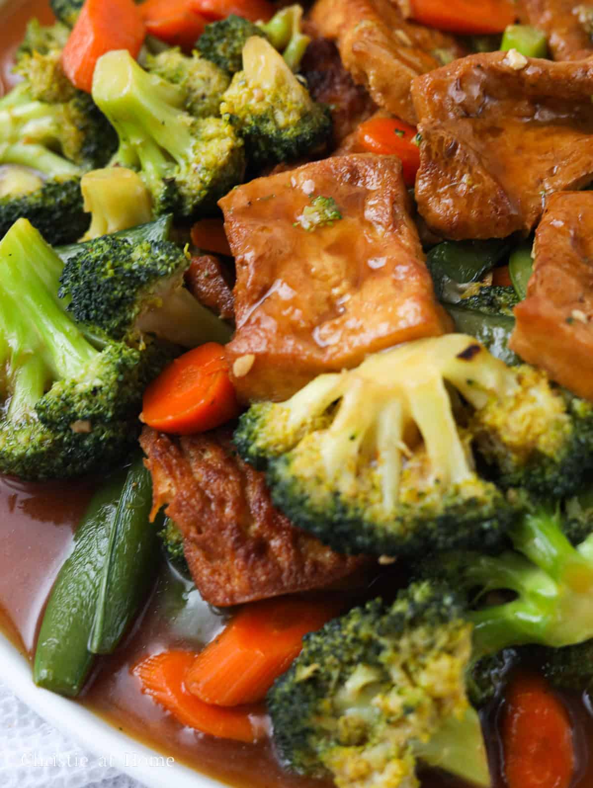 chinese braised tofu