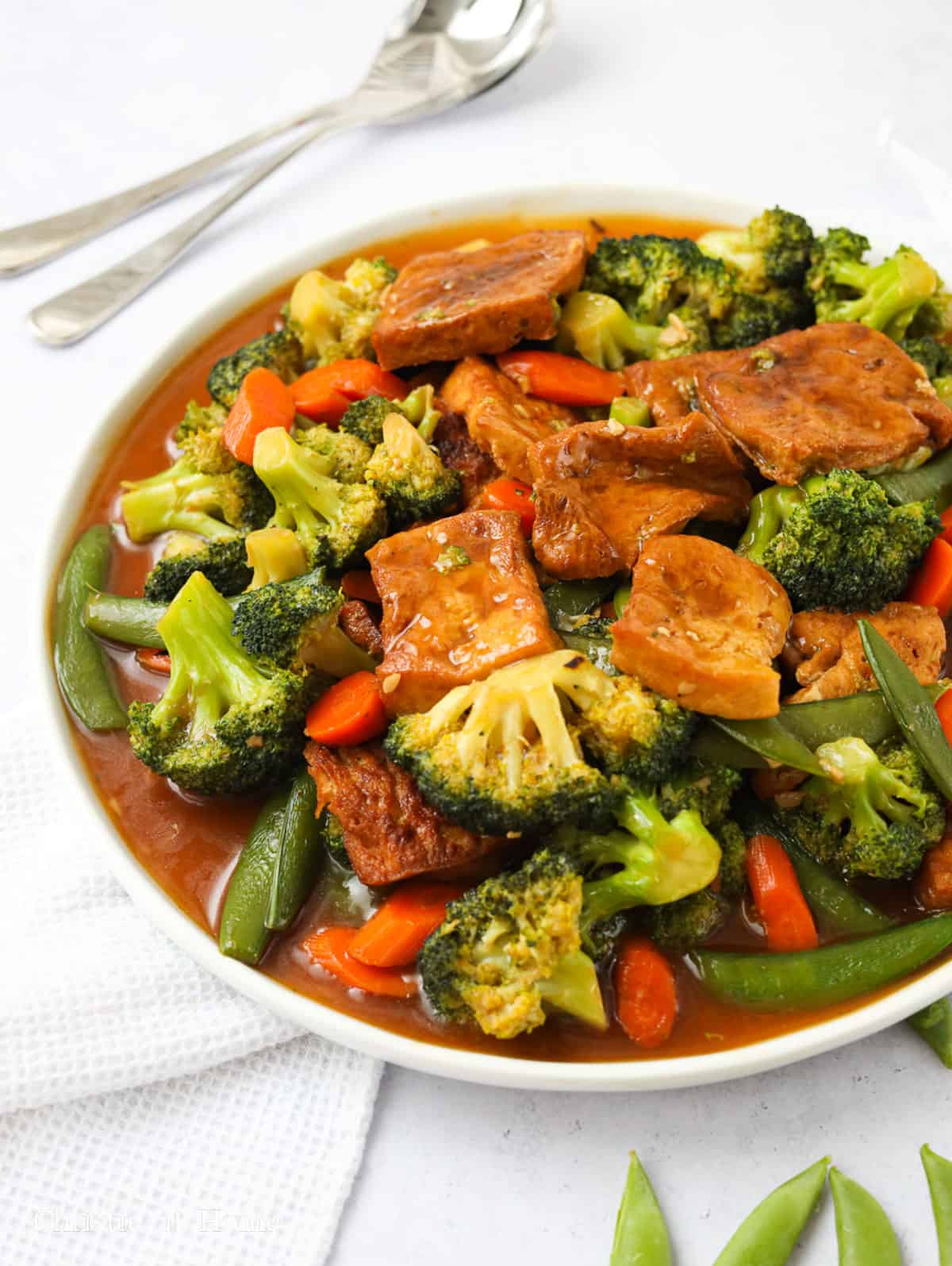 chinese braised tofu