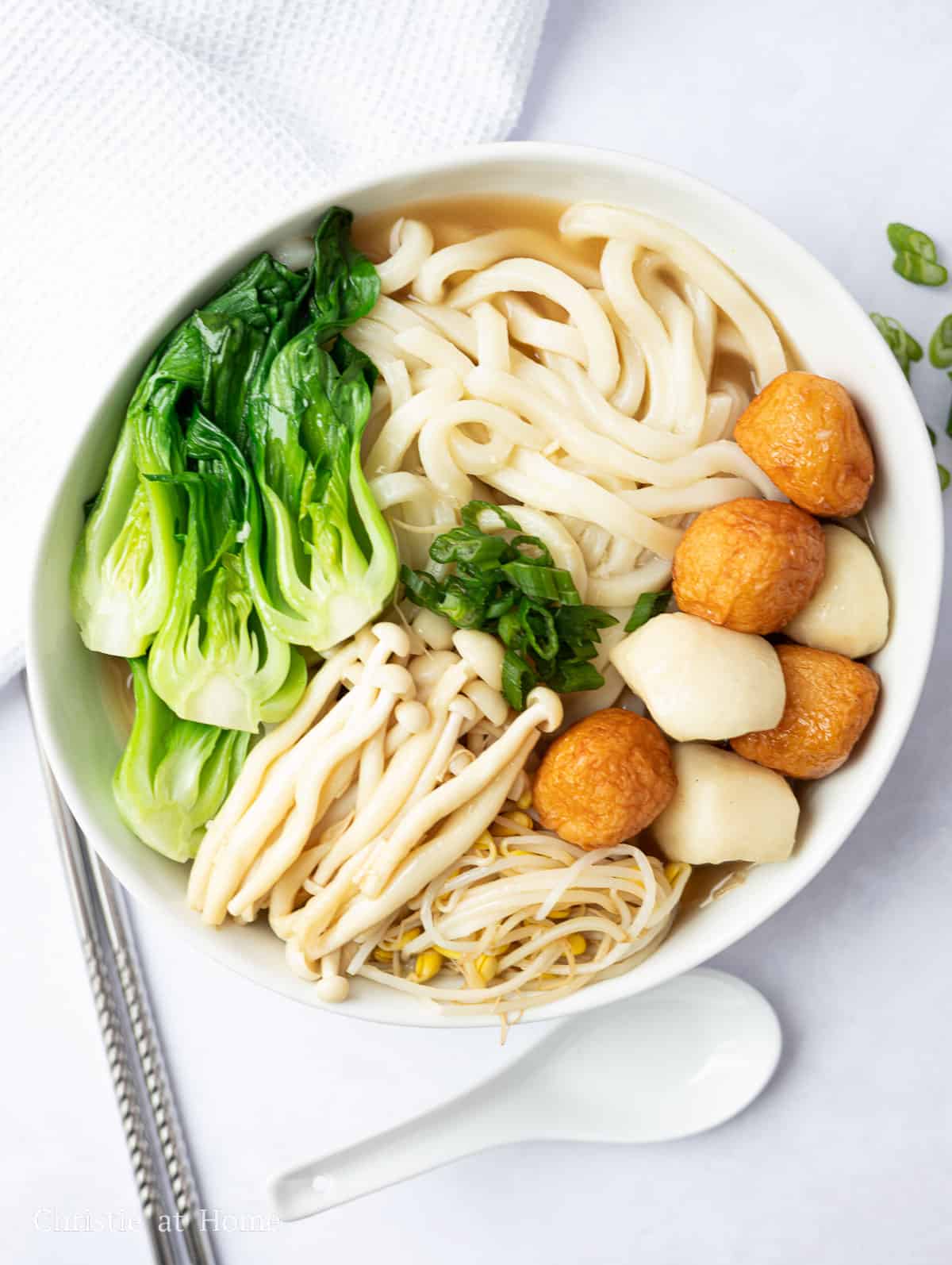 fish ball udon soup