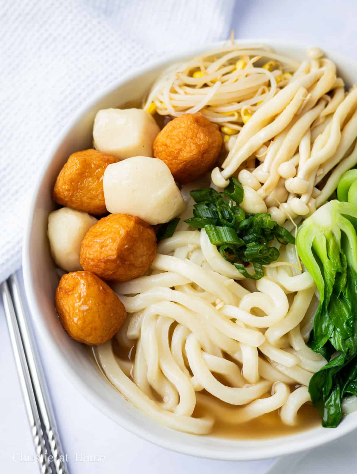 fish ball udon soup