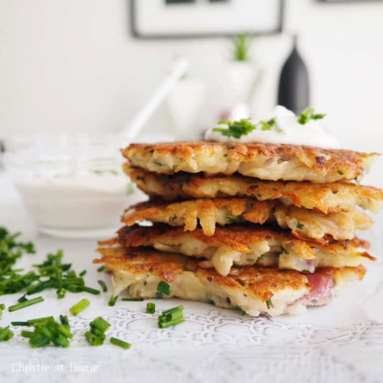 Chive Potato Latke