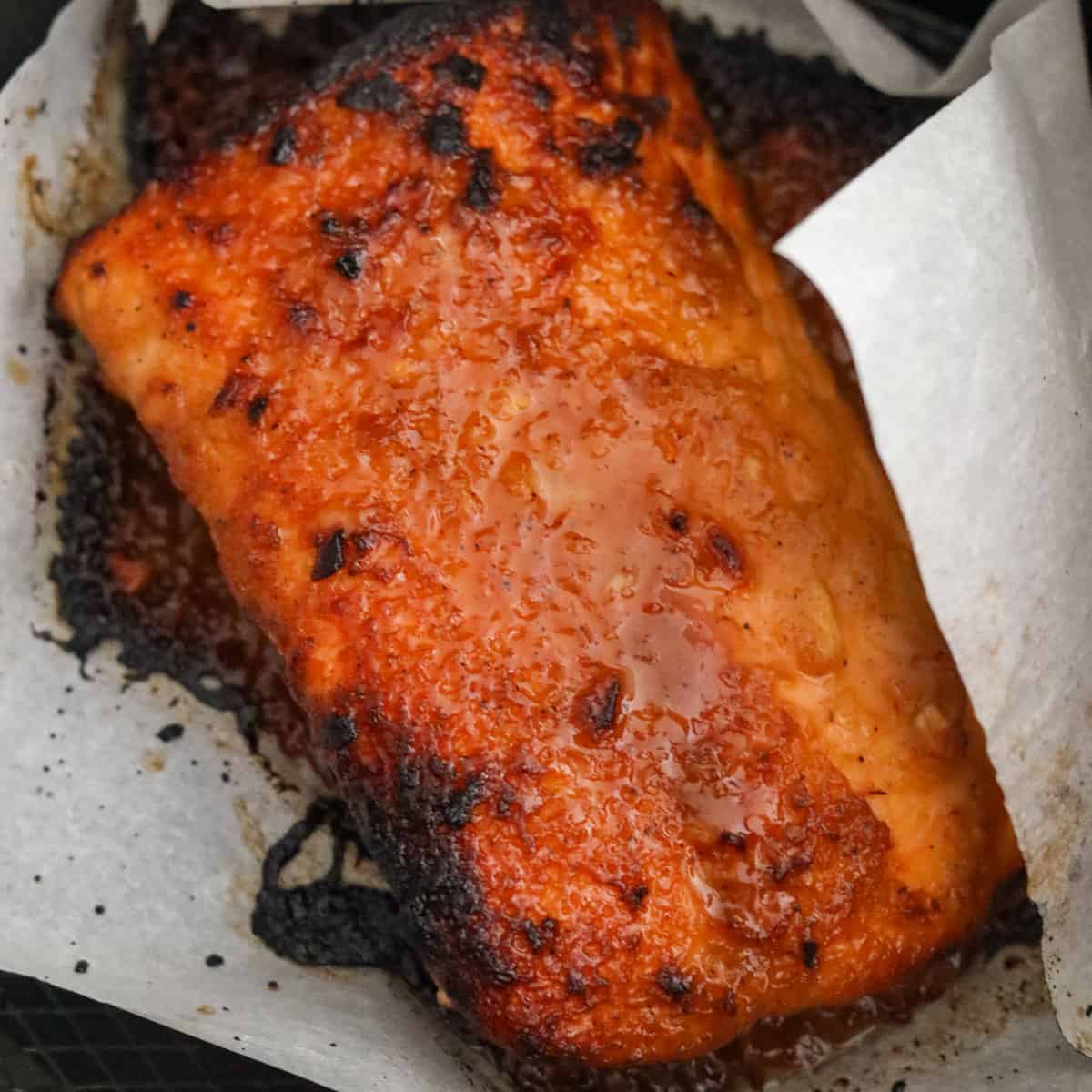 Air Fryer Miso Salmon - Eat Like An Adult