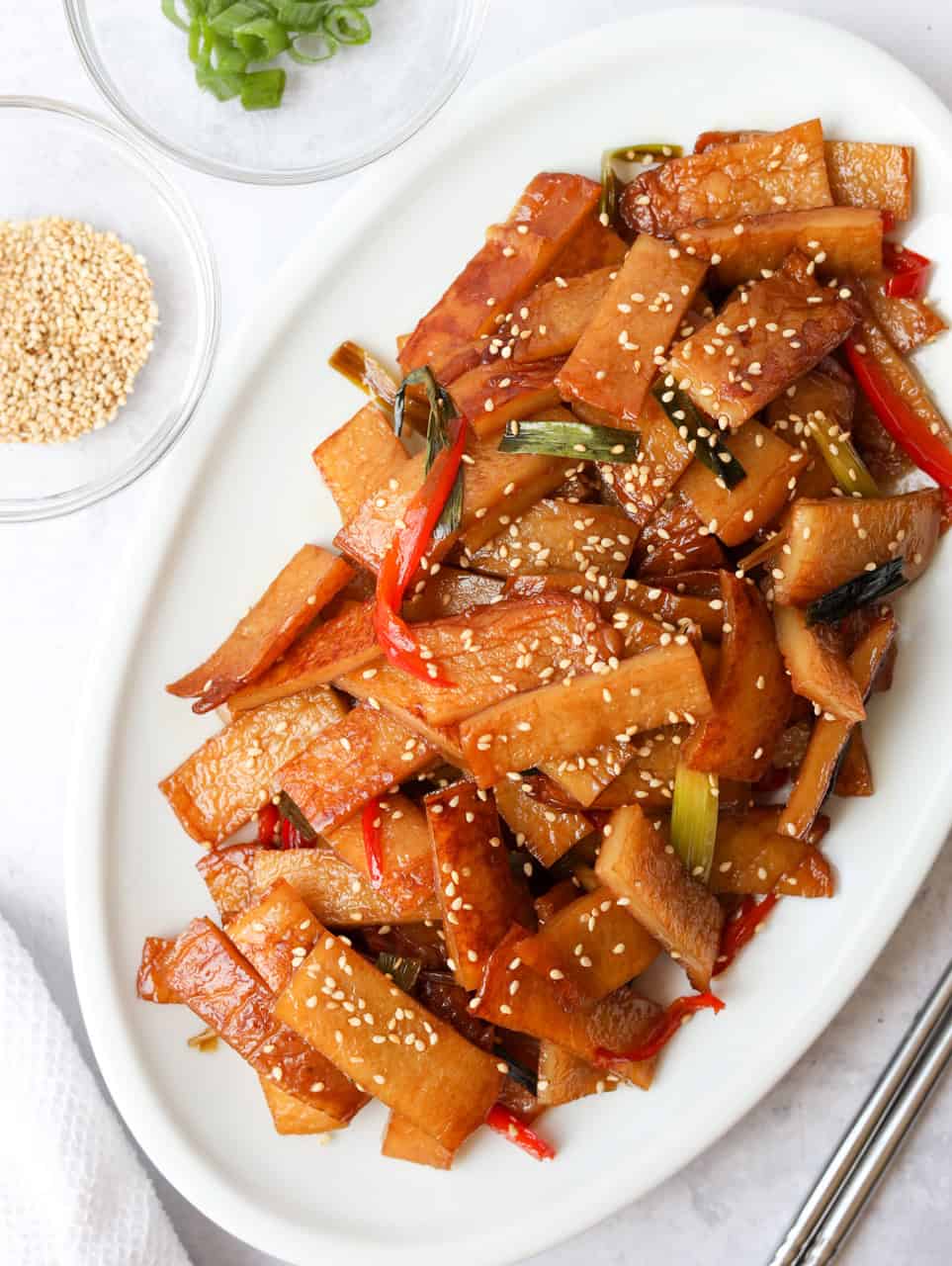 korean fish cake stir-fry