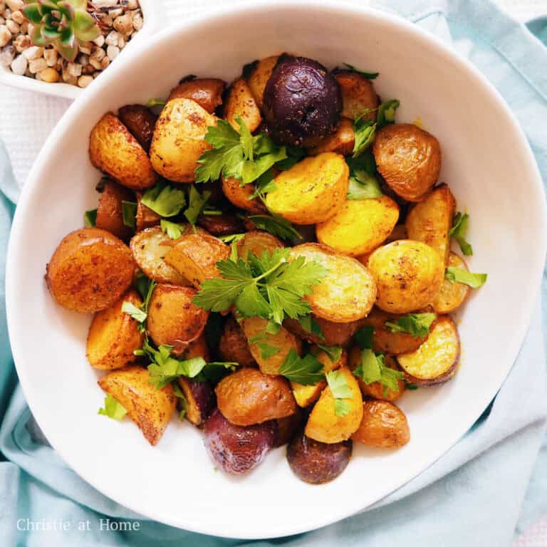 paprika roasted baby potatoes