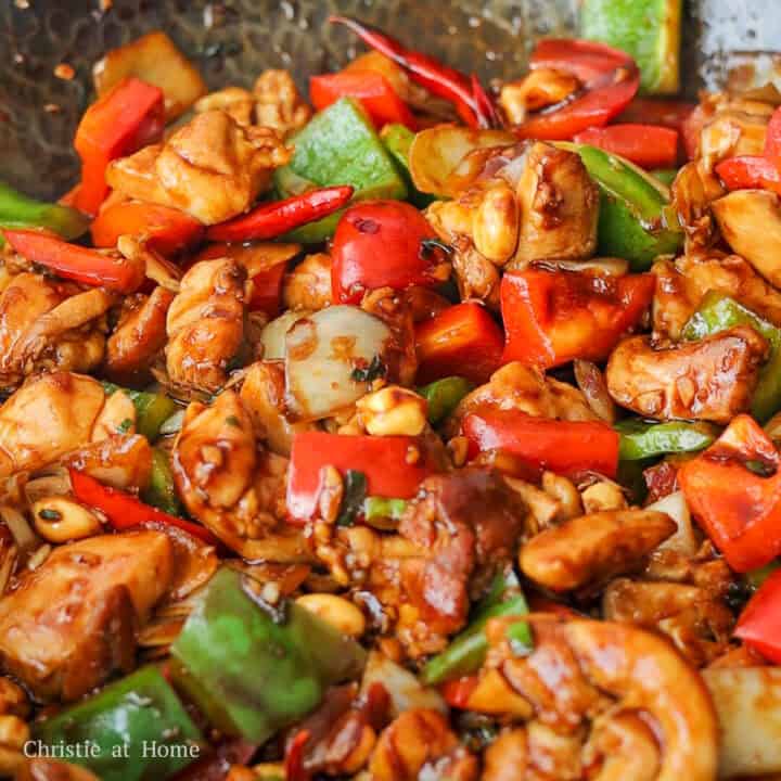 Quick & Easy Kung Pao Chicken - Christie at Home