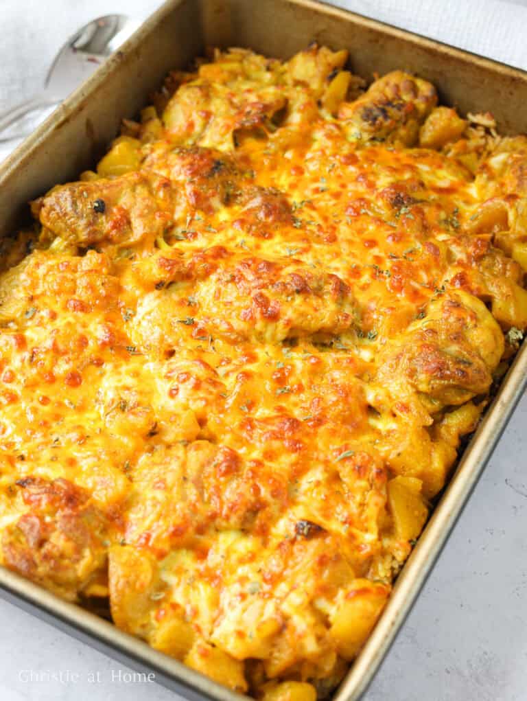 Easy Macau-Style Baked Portuguese Chicken Rice - Christie at Home
