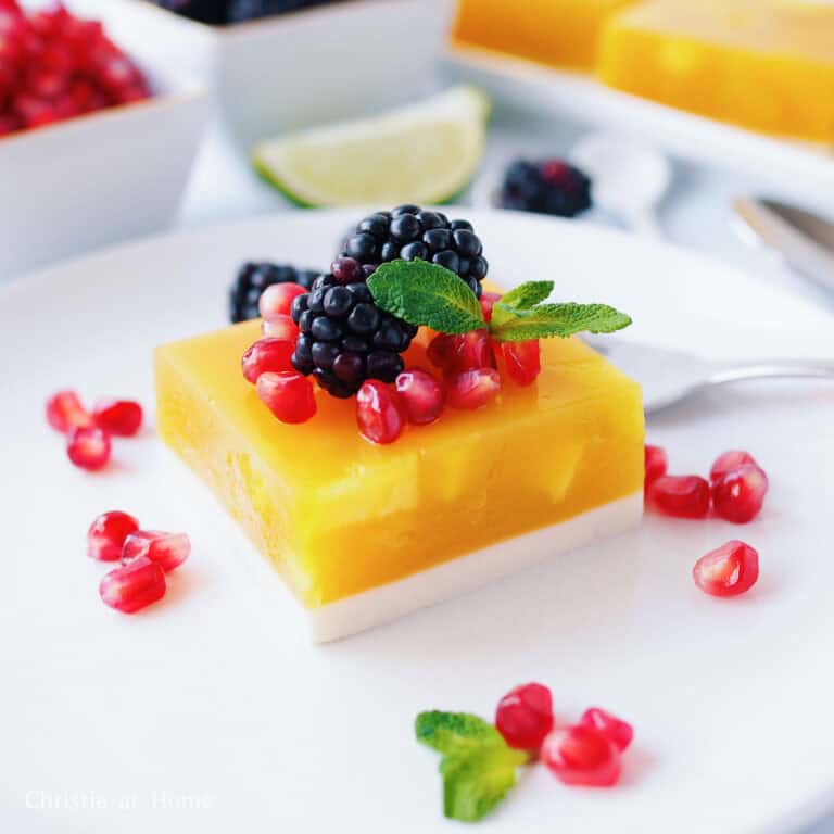 Mango Coconut Jelly