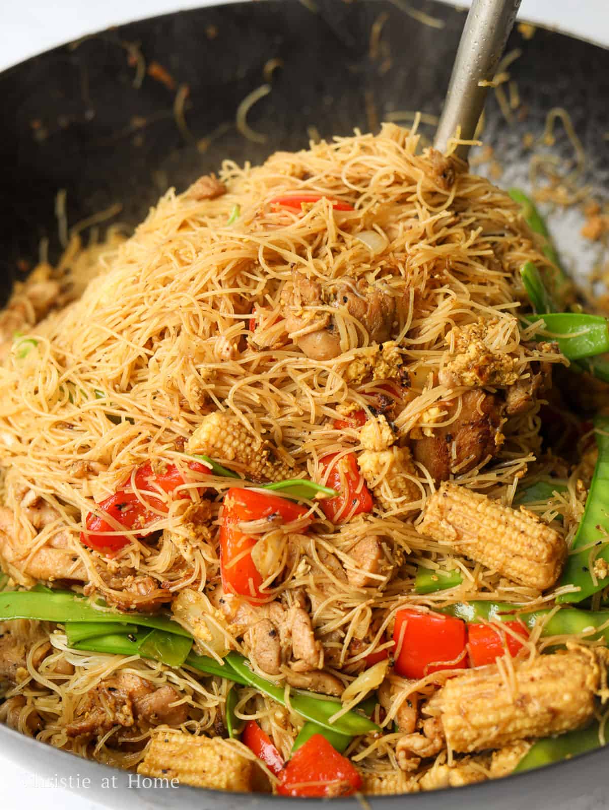 singapore curry noodles