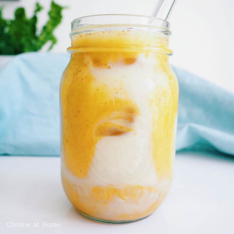 Vegan Iced Turmeric Latte