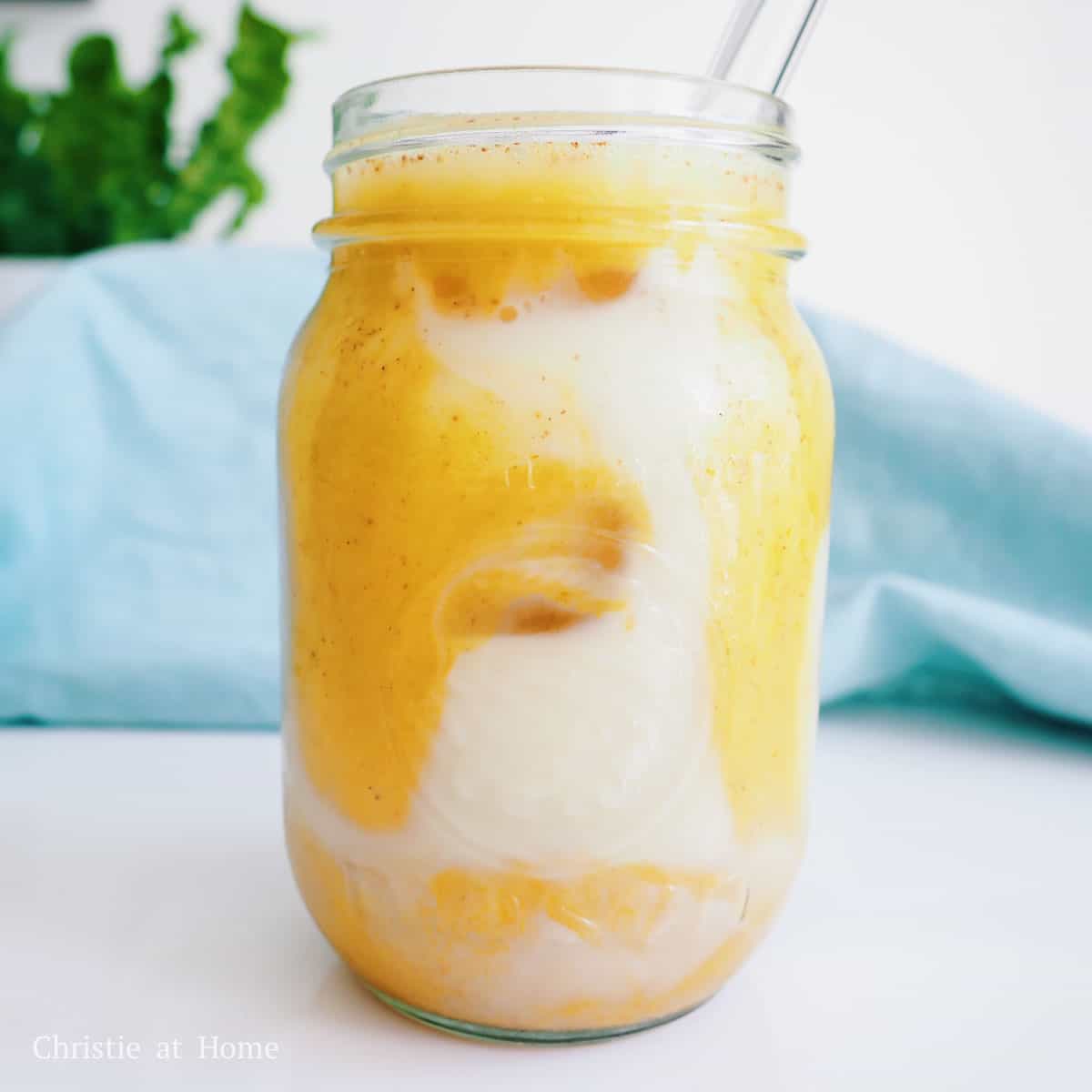 Vegan Iced Turmeric Latte