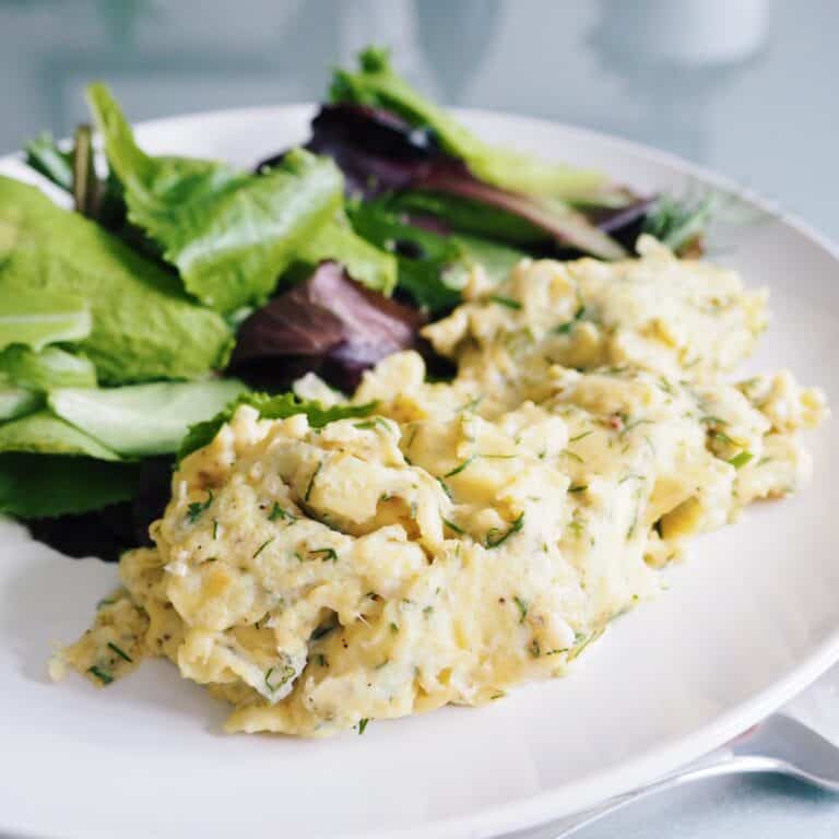 Dill Scrambled Eggs