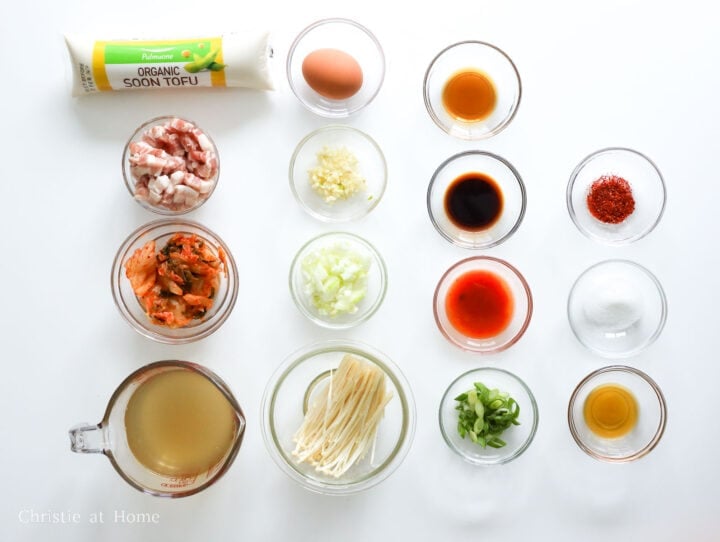 Quick & Easy Sundubu Jjigae (Korean Soft Tofu Stew) - Christie at Home