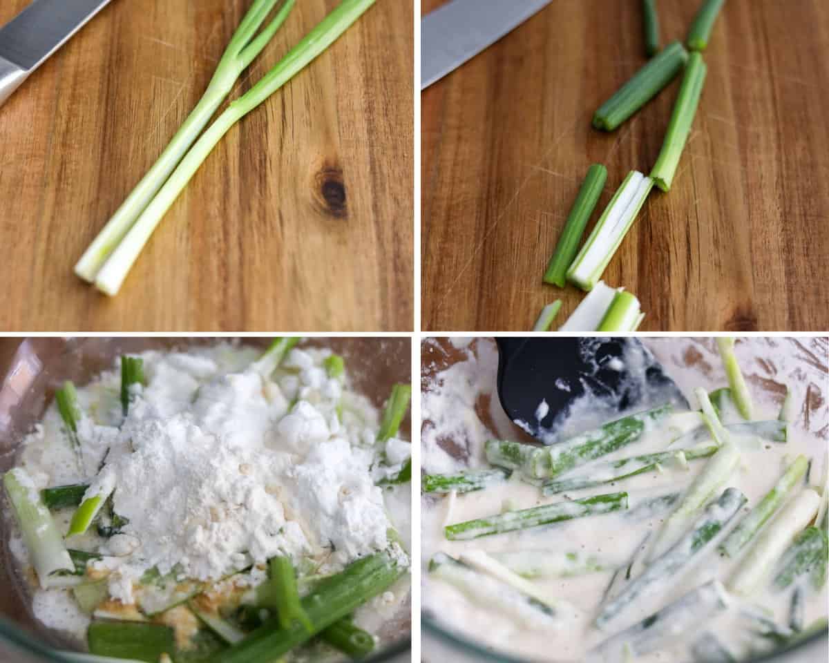 Prepare Onions & Make Batter
