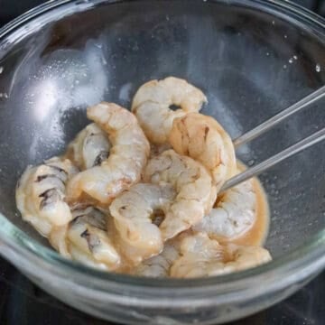 marinate shrimp