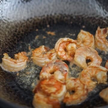 cook shrimp for 15-20 seconds