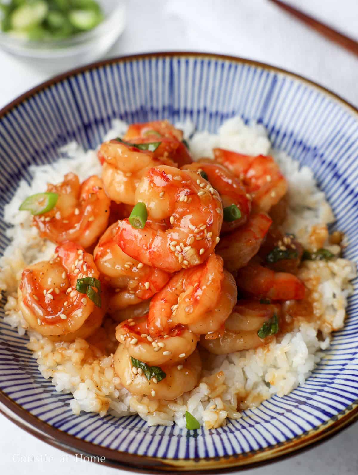 honey garlic shrimp